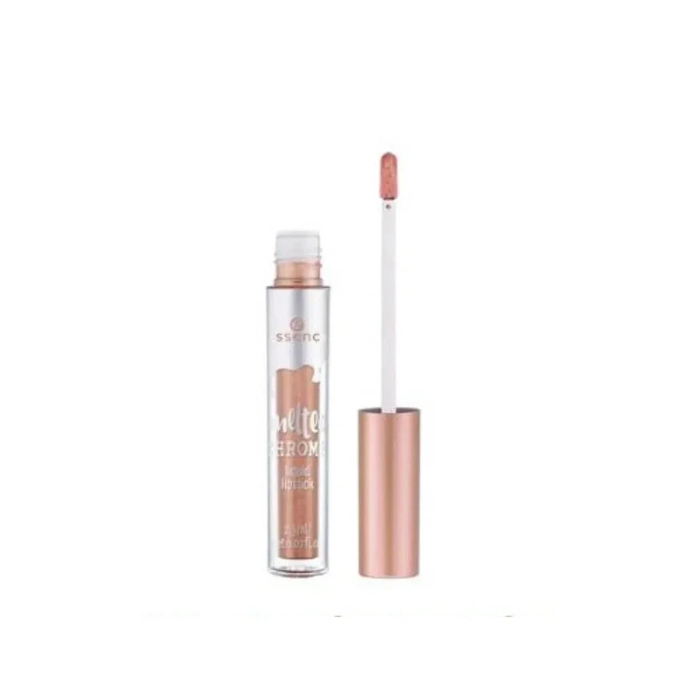 Essence melted chrome liquid lipstick 02 Rosie Goldie